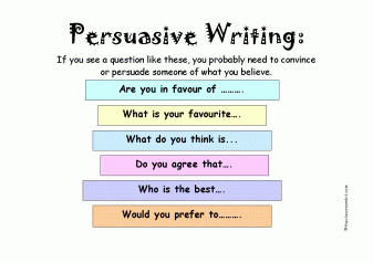 how to tell if you need to be persuasive