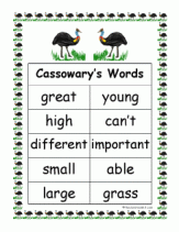 wild words charts