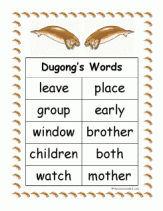 wild words charts