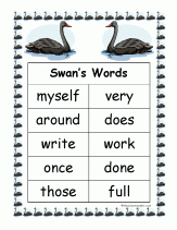 wild words charts